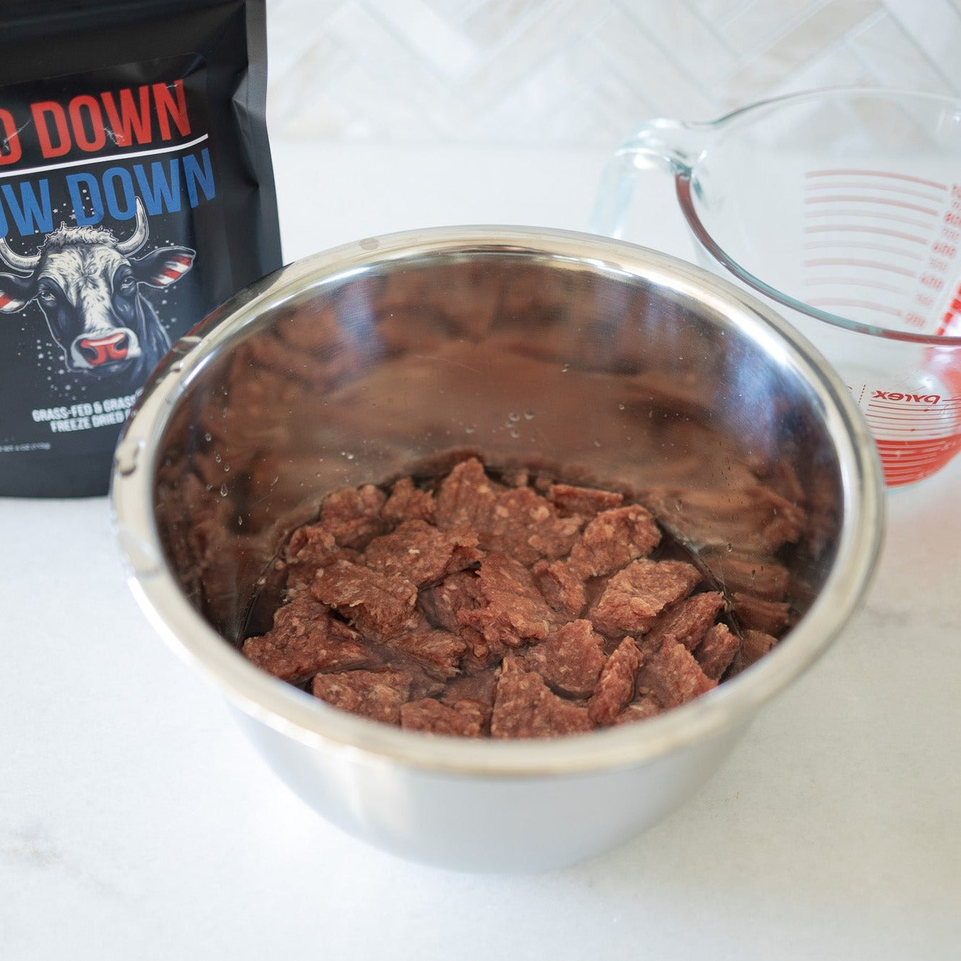 Freeze-Dried, Grass-Fed Ground Beef – Grid Down Chow Down