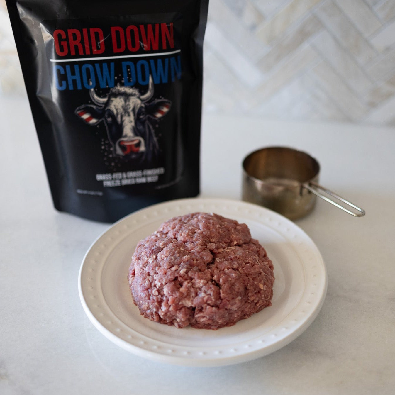 Freeze dried raw outlet meat