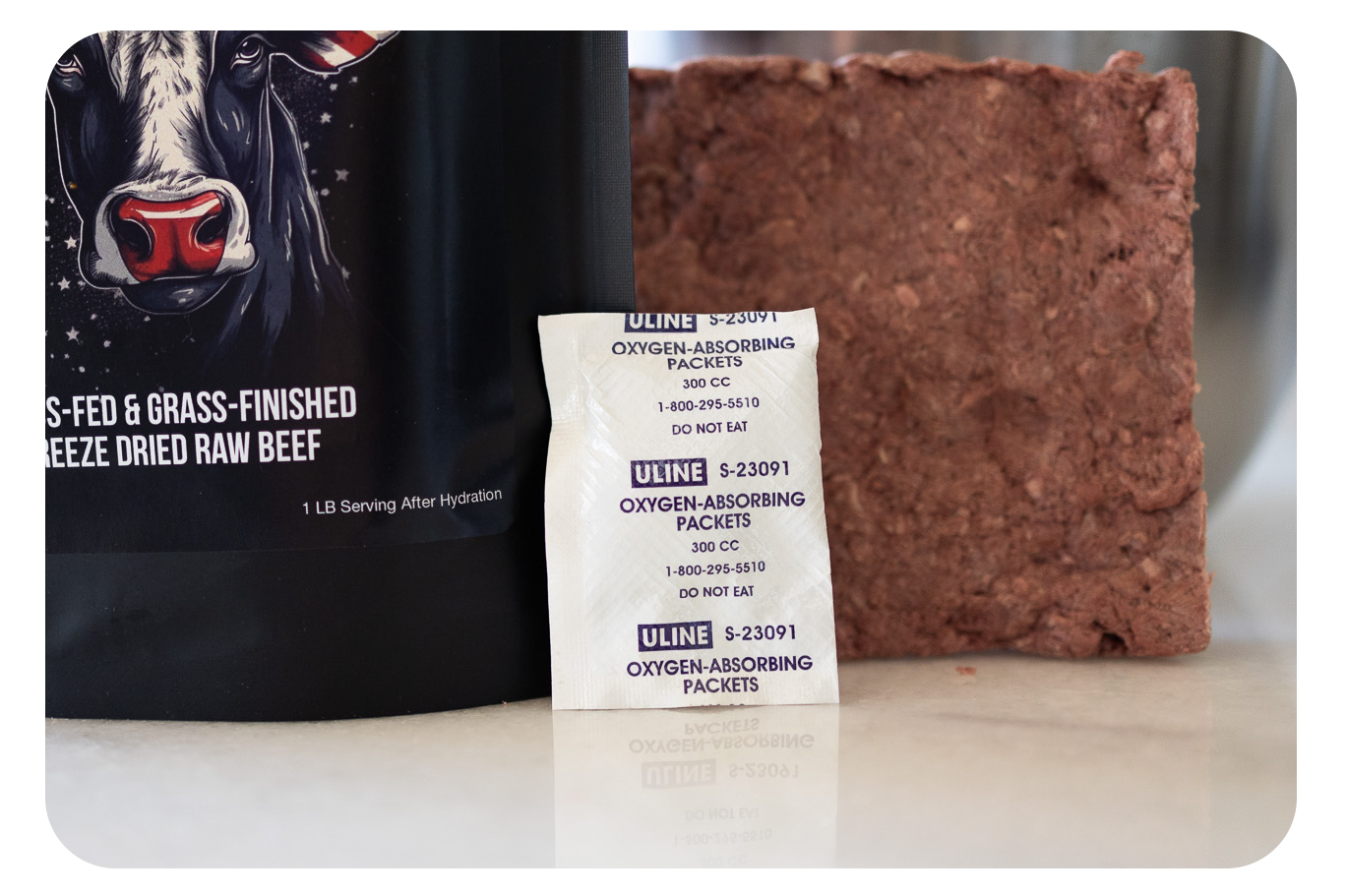 Freeze-Dried, Grass-Fed Ground Beef – Grid Down Chow Down